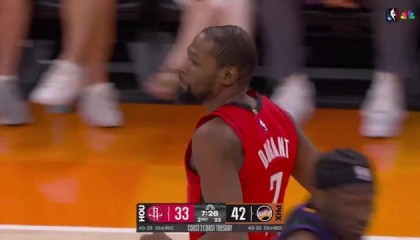 NBA直播-KD放话「我最差赛季吊打你巅峰」，狄龙当场摔了两次